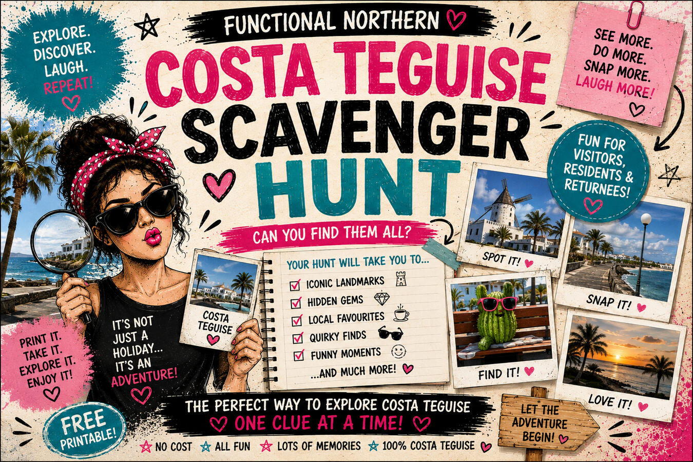 There Great Costa Teguise Scavenger Hunt 🧭 There Great Costa Teguise Scavenger Hunt 🧭